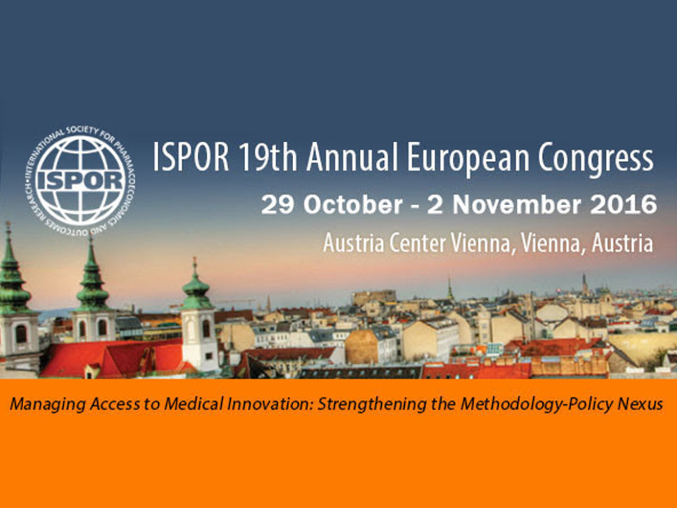 ISPOR 19th Annual European CongressRegulatory Pharma Net
